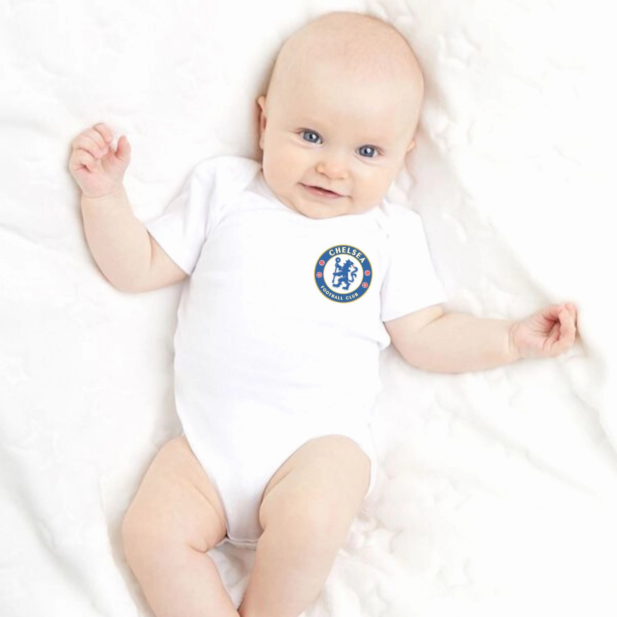Chelsea FC Baby Bodysuit Over The Ankle Boots