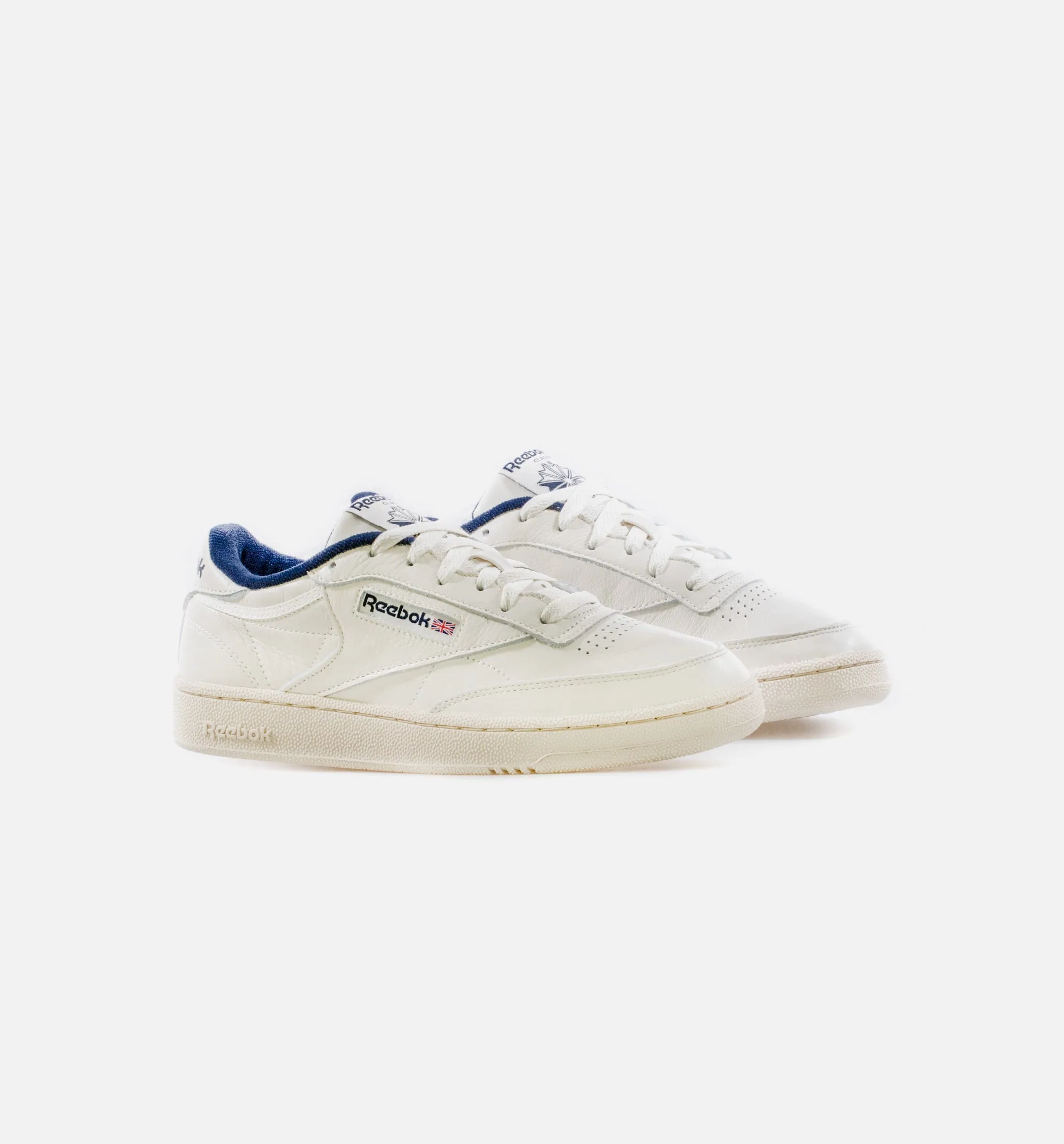 Club C 85 Vintage Mens Lifestyle Shoe - White/Navy Nike Tennis Shoes On Sale