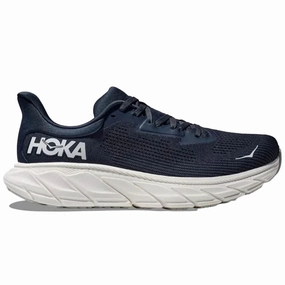 Men's Hoka Arahi 7, Outer Space/White, 15 D Medium Osteoarthritis