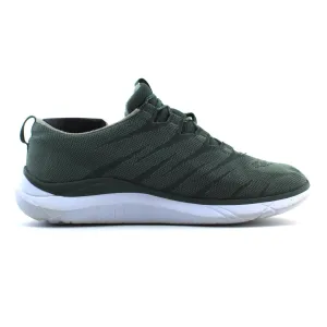 Men's Hoka Hupana Knit Jacquard, Silver Pine/Dark Forest, 13 D Medium Best Shoes