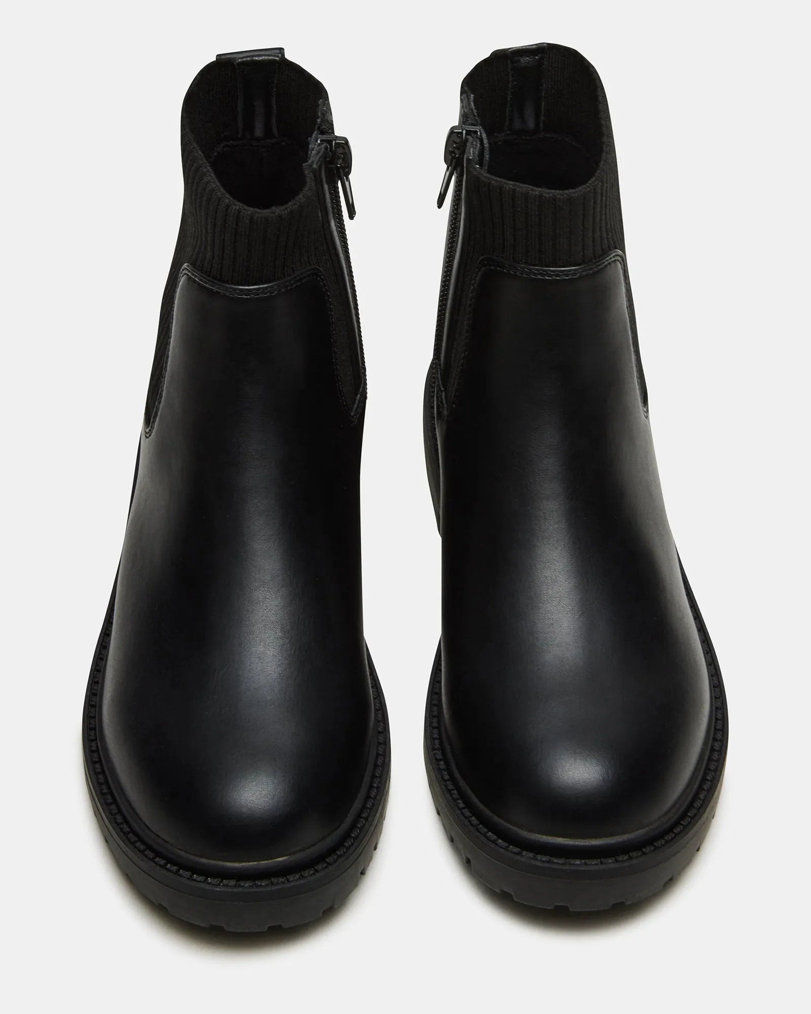 KIDS' LILYANA BLACK GLITTER Boots For Bikers