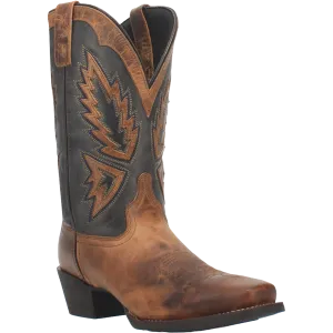 Laredo Men's Seaver Tan & Blue Western Boots 68328 Best Police Boots
