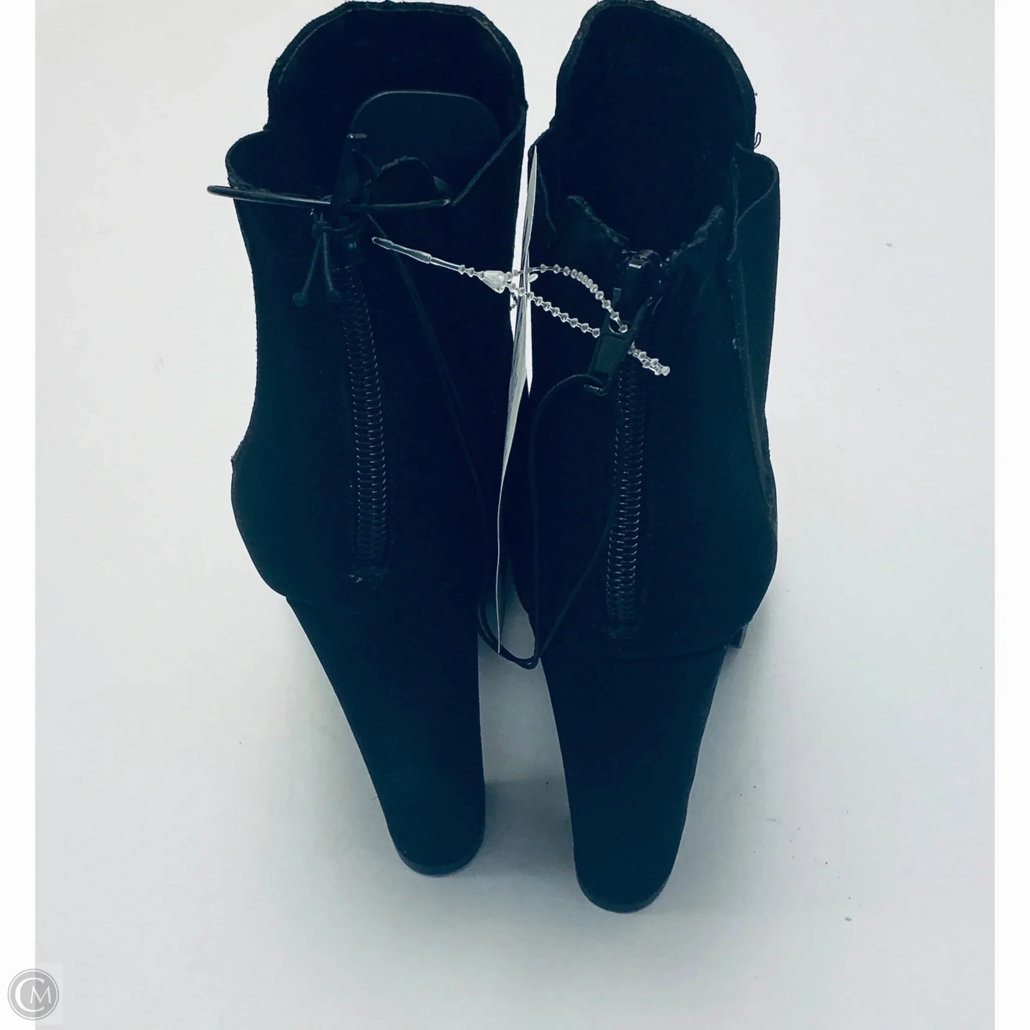 Boots Ankle Heels By Andiano In Black, Size: 10 Dark Brown Leather Ankle Boots