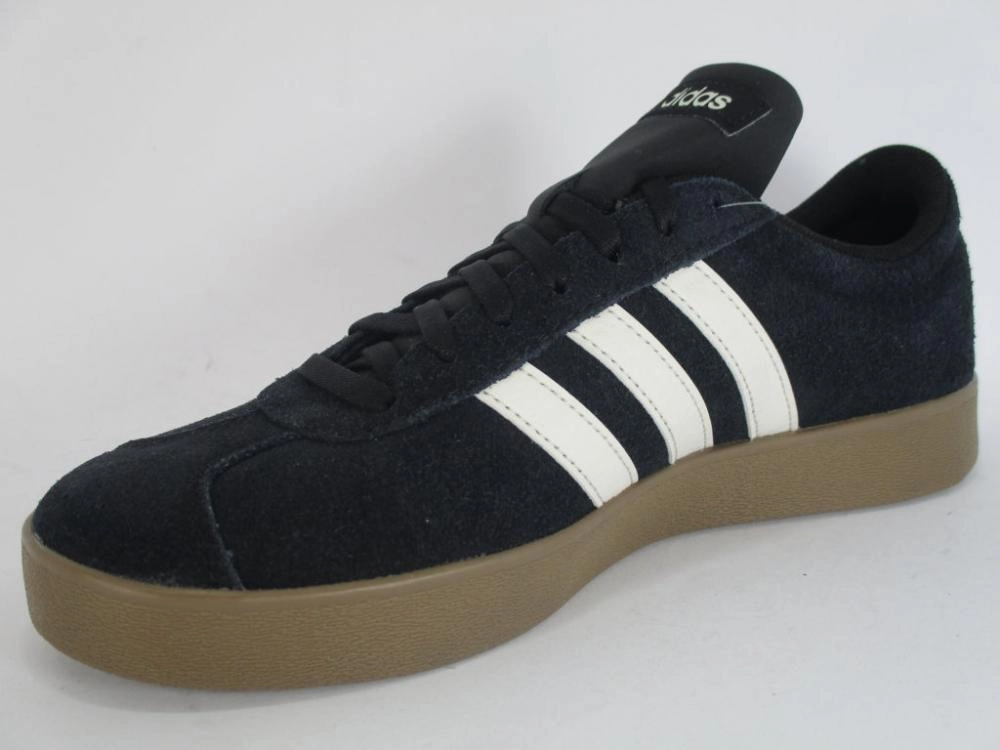Adidas sneakers da uomo in camoscio VL Court 2.0 F34551 black Cd Sneakers