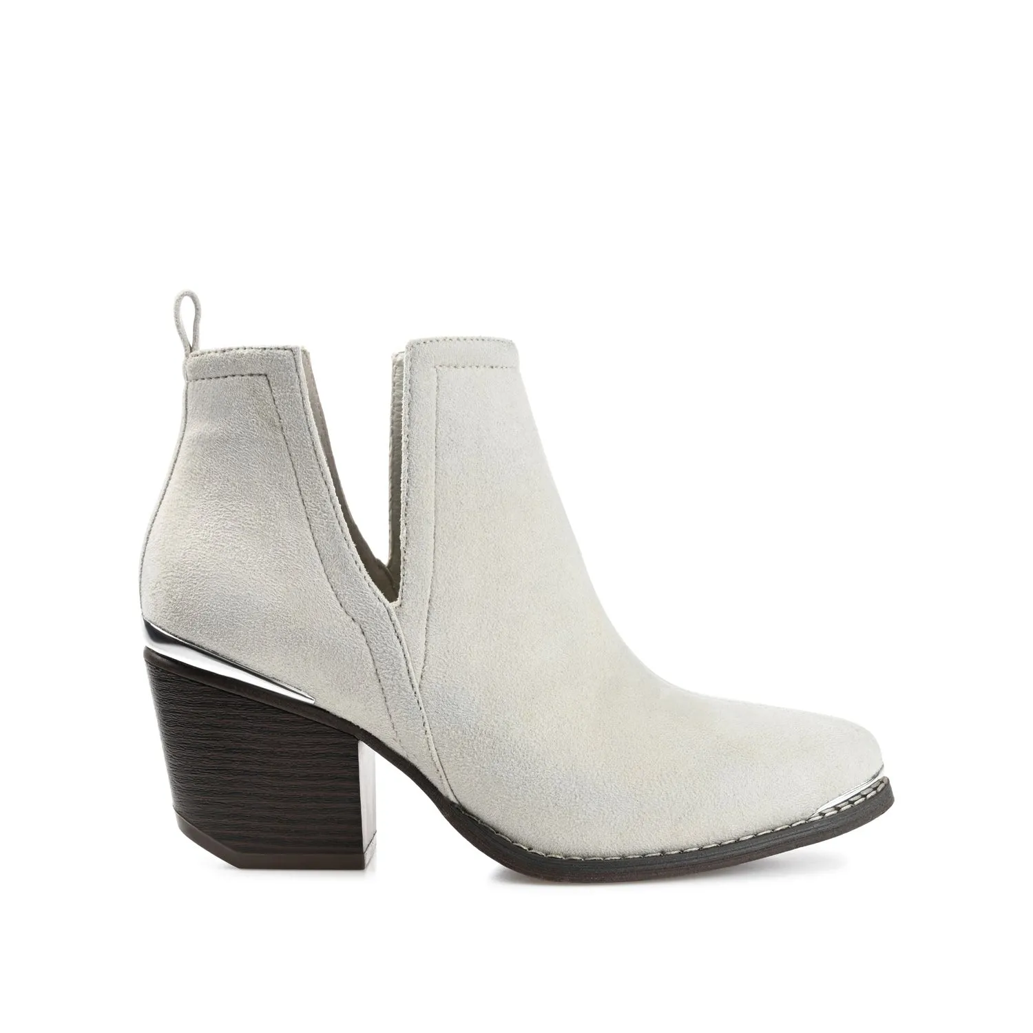 ISSLA CUTOUT BOOTIES IN WIDE Feather Boots