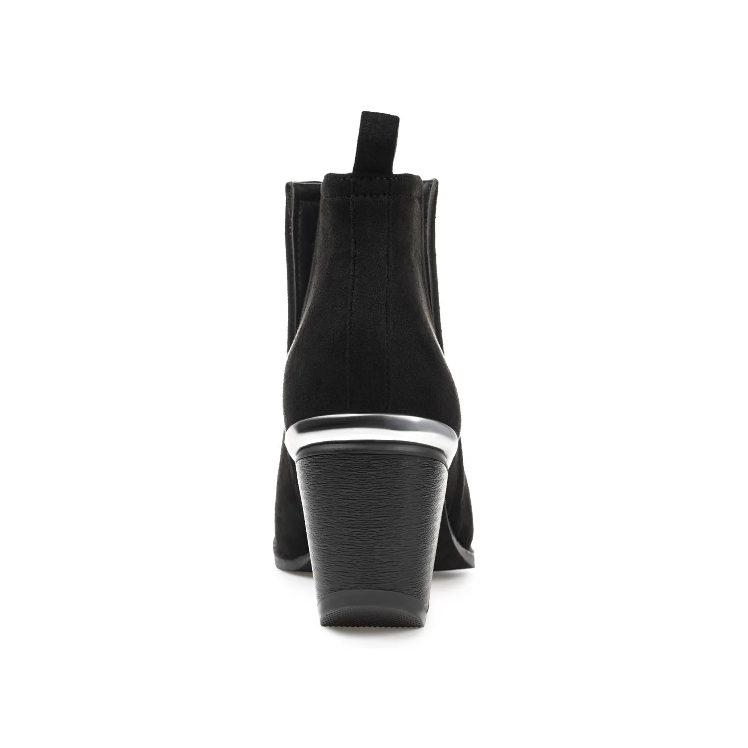 Motorcycle Boots Wide Calf ISSLA CUTOUT BOOTIES IN WIDE