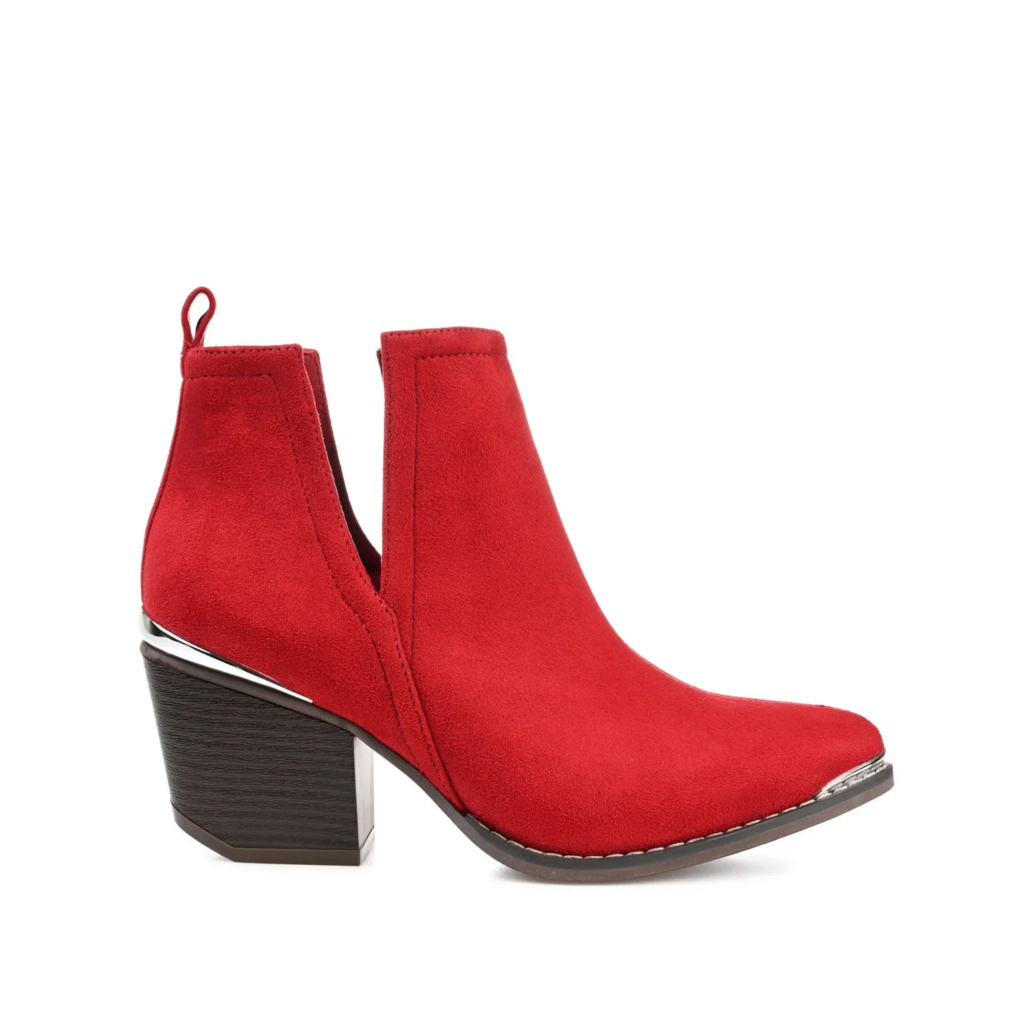 ISSLA CUTOUT BOOTIES IN WIDE Spanish Leather Boots