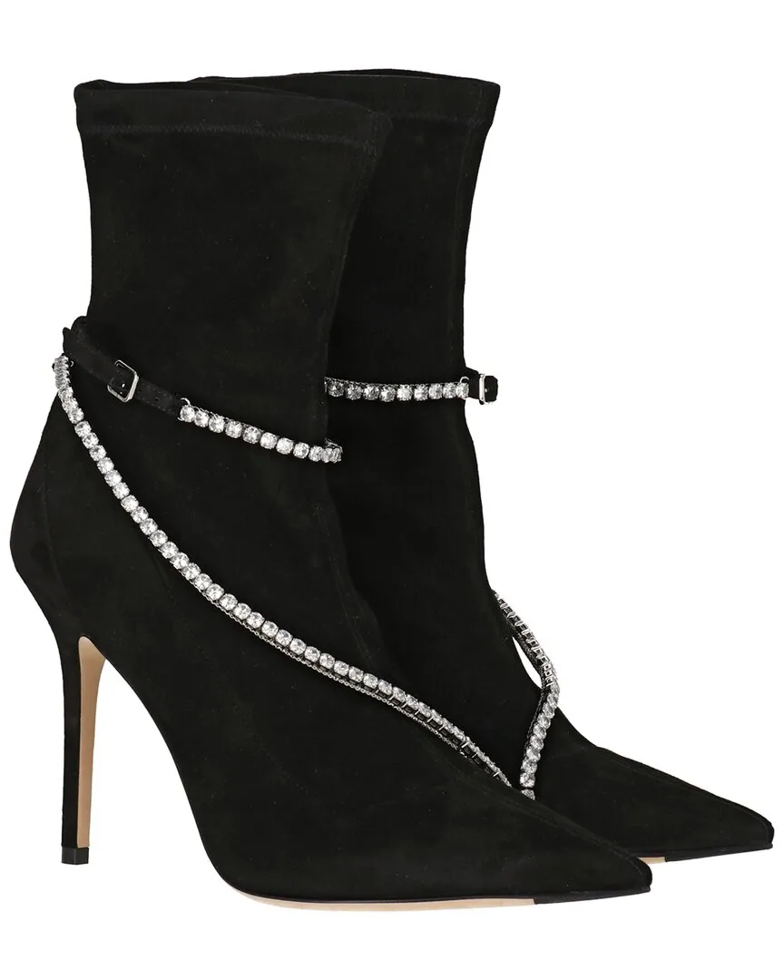 Jimmy Choo Talika Str 100 Suede Bootie Best Motocross Boots