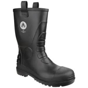 Amblers Safety FS90 Waterproof PVC Pull on Safety Rigger Boot Best Brand Of Cowboy Boots