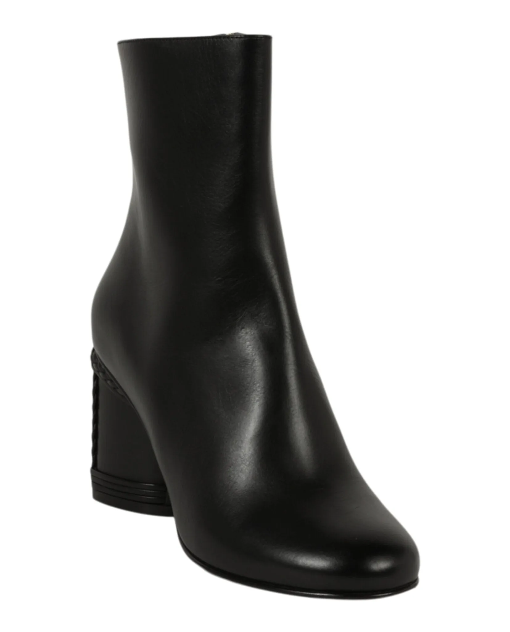 Cowboy Boots Ankle Joy Braid Detail Booties