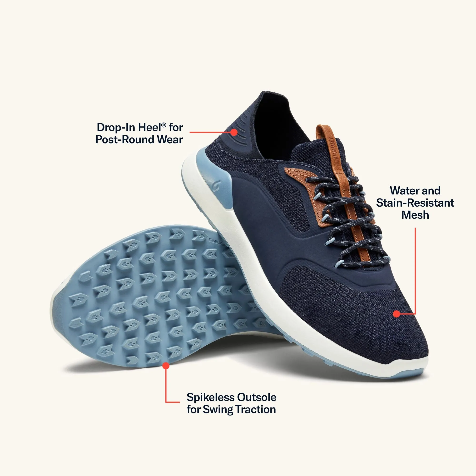 Kanapali - Trench Blue / Sea Ice Tennis Wilson Shoes