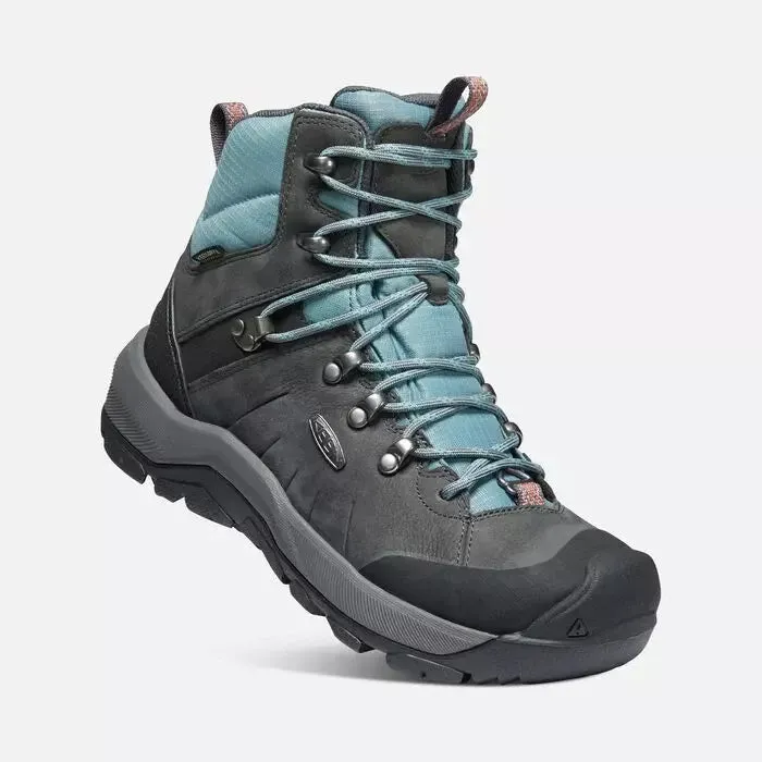 KEEN WOMEN'S REVEL IV MID WATERPROOF Lightweight Steel Toe Work Boots