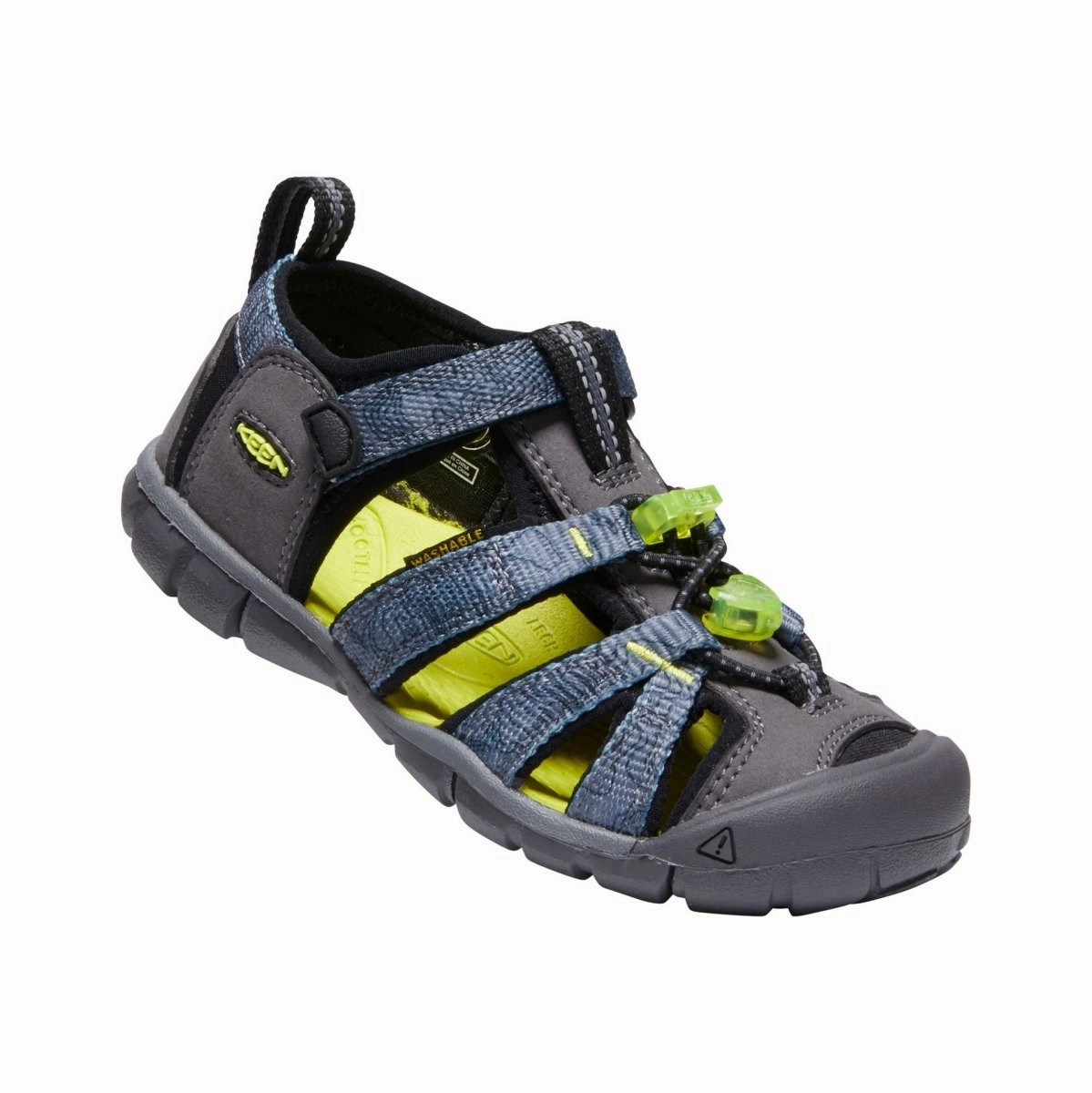 Flat Shoes Bow Keen Kid's (Preschool) Seacamp II CNX Magnet Print/Evening Primrose