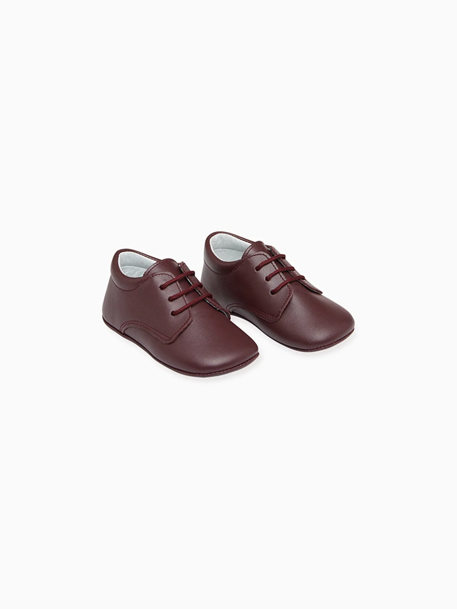 Burgundy Leather Baby Booties Isabel Marant Boots