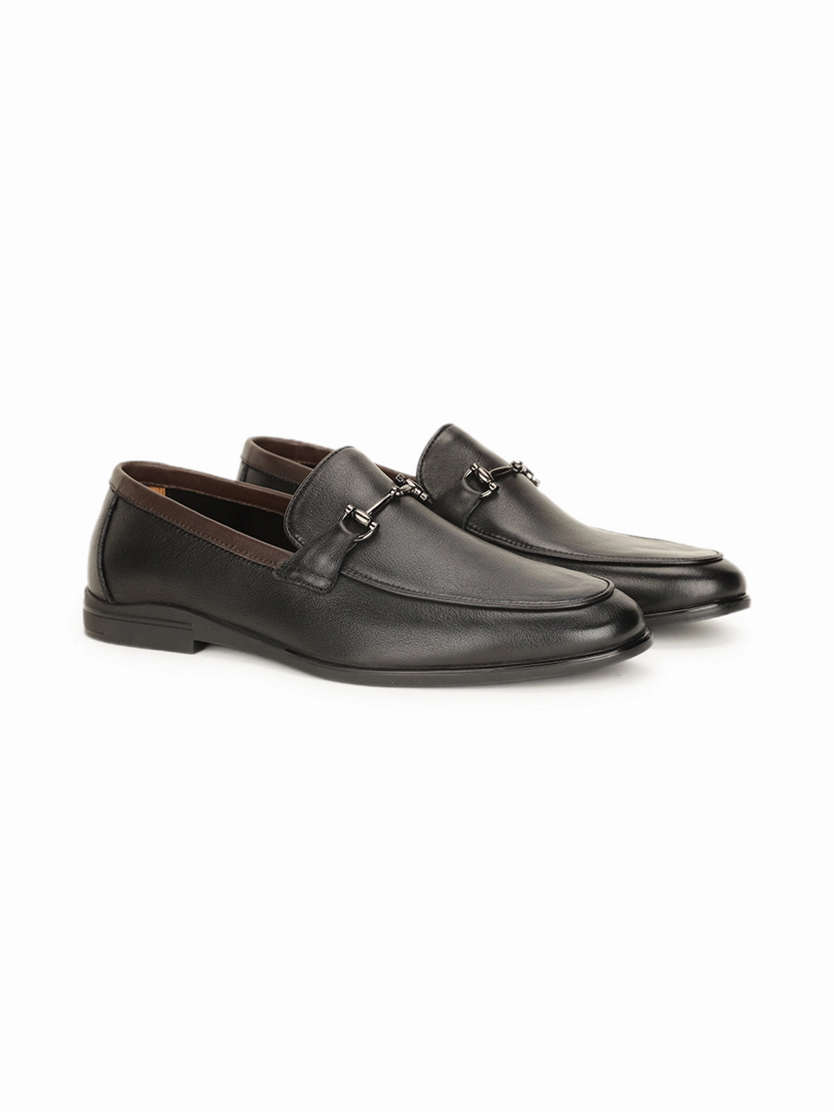 Kenneth Premium Soft Leather Loafers Ruched Loafers In Leather
