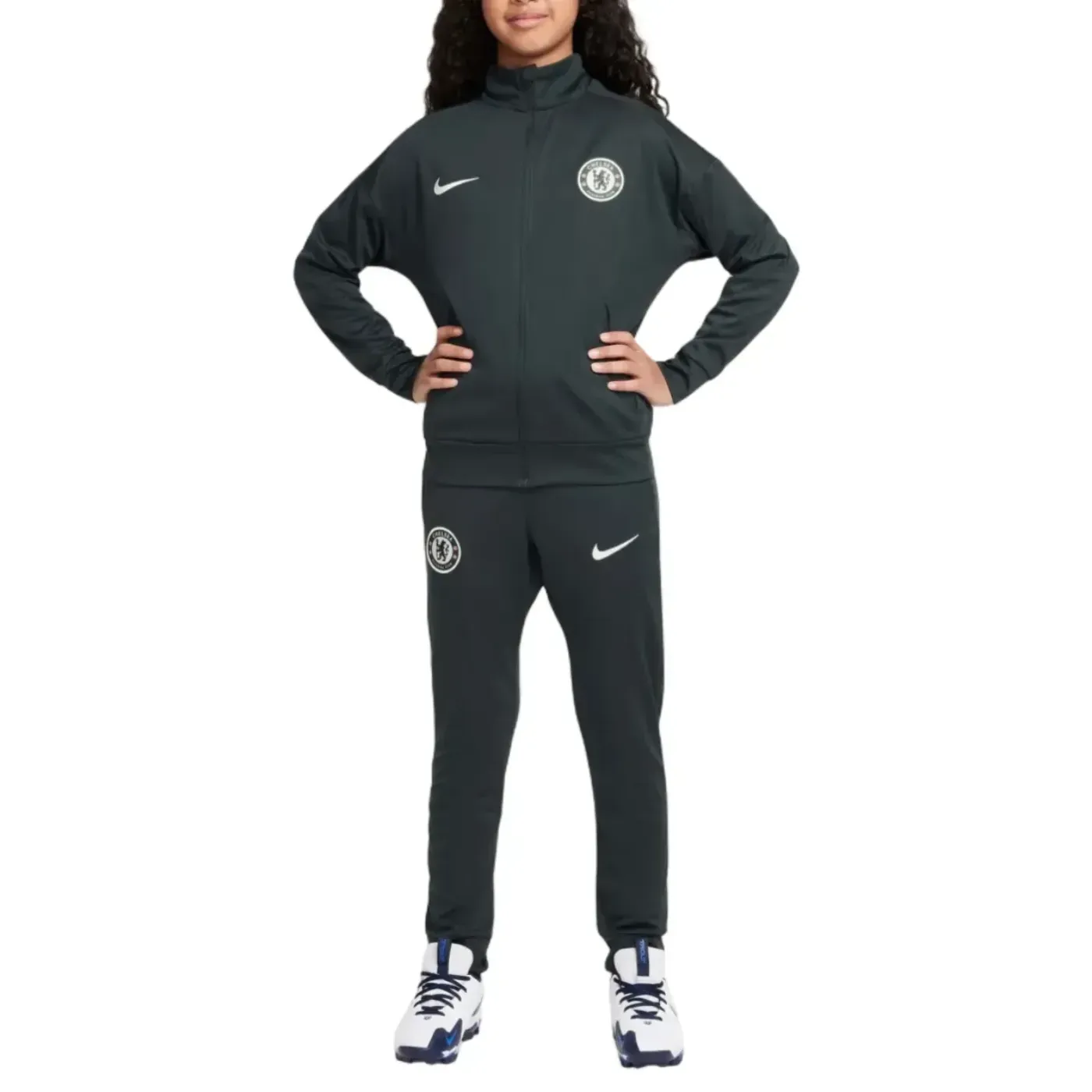 Tall Boots With Extra Wide Calf Kids - Chelsea dark green training presentation tracksuit 2025/26 - Nike