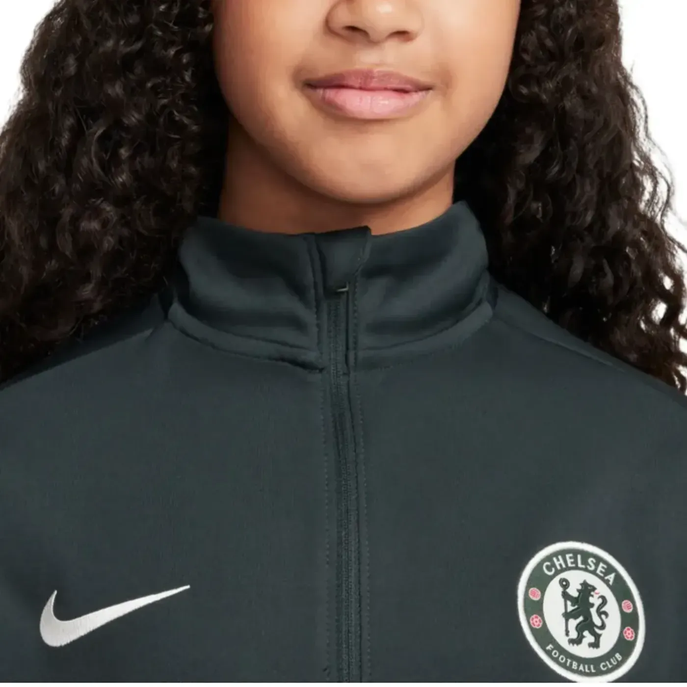 Size 16 Hiking Boots Kids - Chelsea dark green training presentation tracksuit 2025/26 - Nike