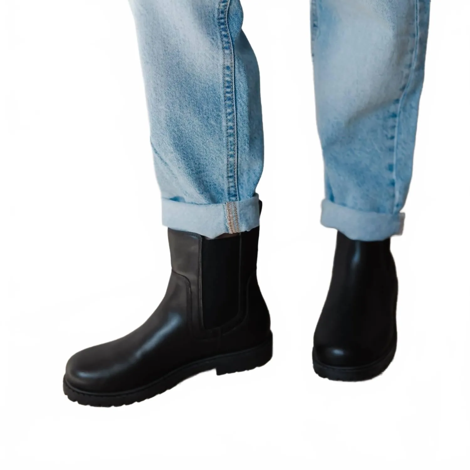 Kids Miss Chelsea Boot In Black Sundance Boots