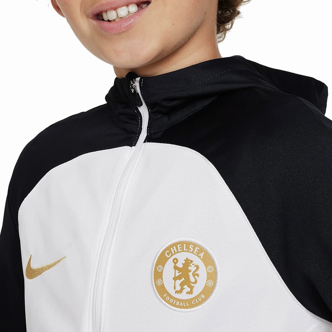 Boots Wheat Kids - Chelsea FC training presentation Soccer tracksuit 2023/24 - Nike