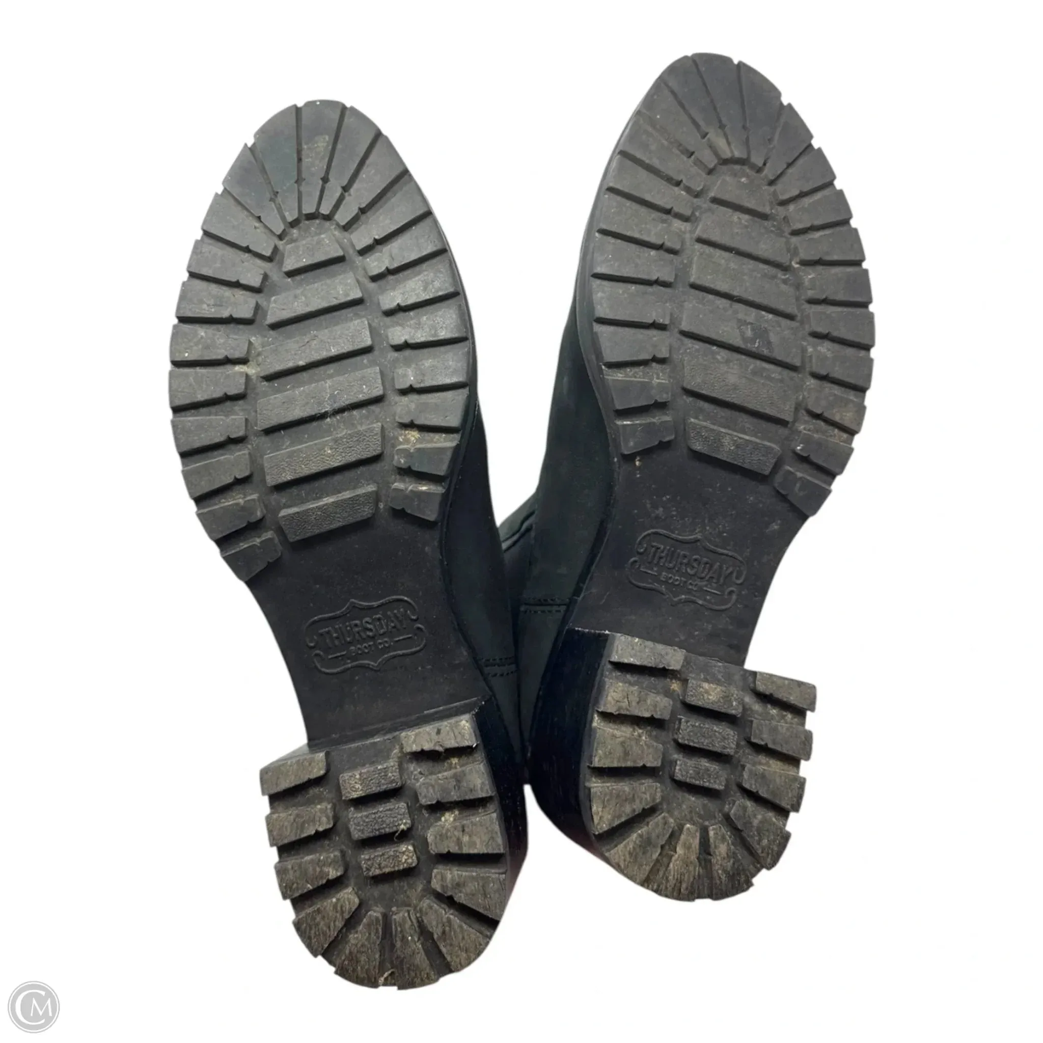 Knockout High Heel Chelsea Boots By Thursday In Black, Size: 8.5 Ankle Booties Boots