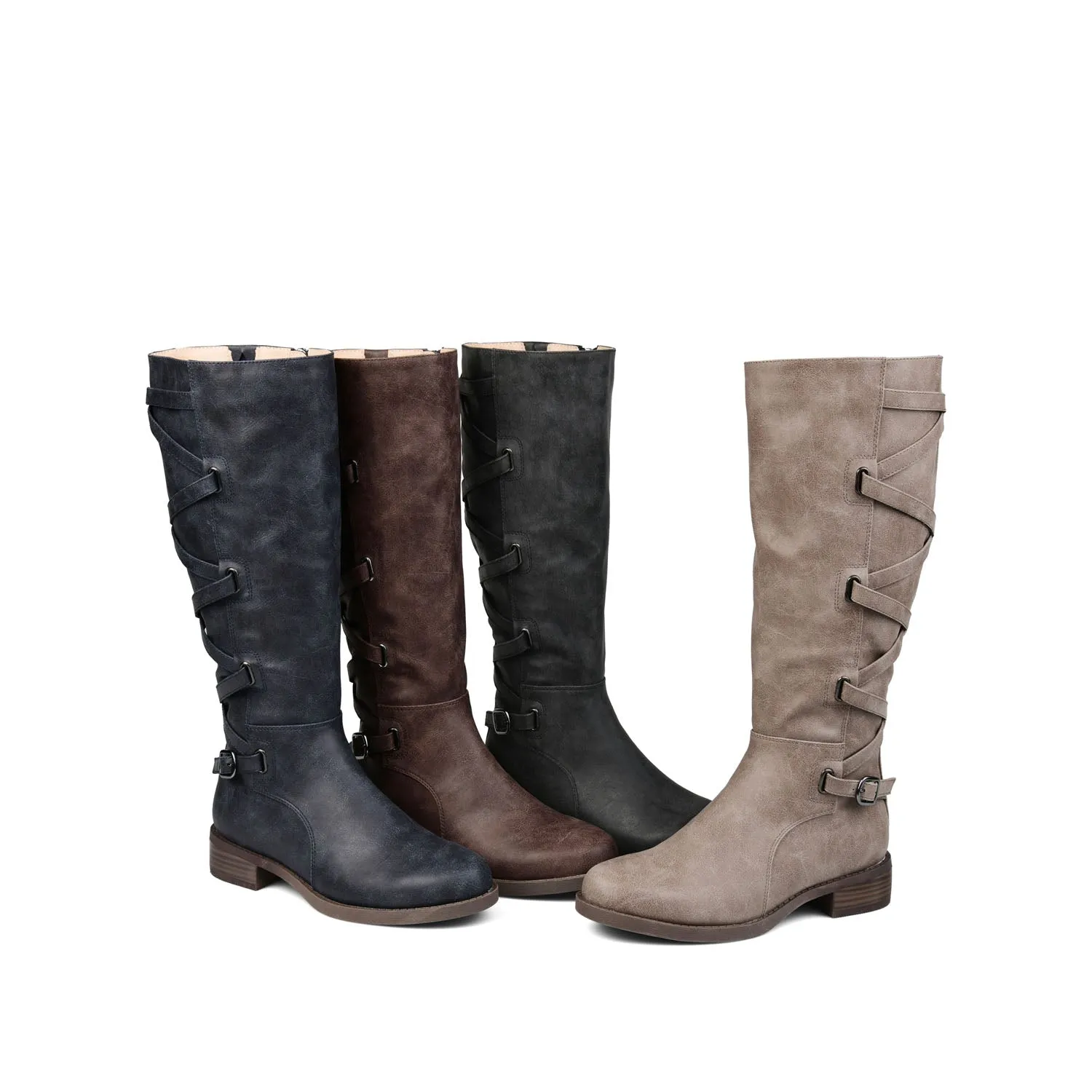 Veronica Boots By Frye CARLY RIDING BOOTS IN WIDE CALF