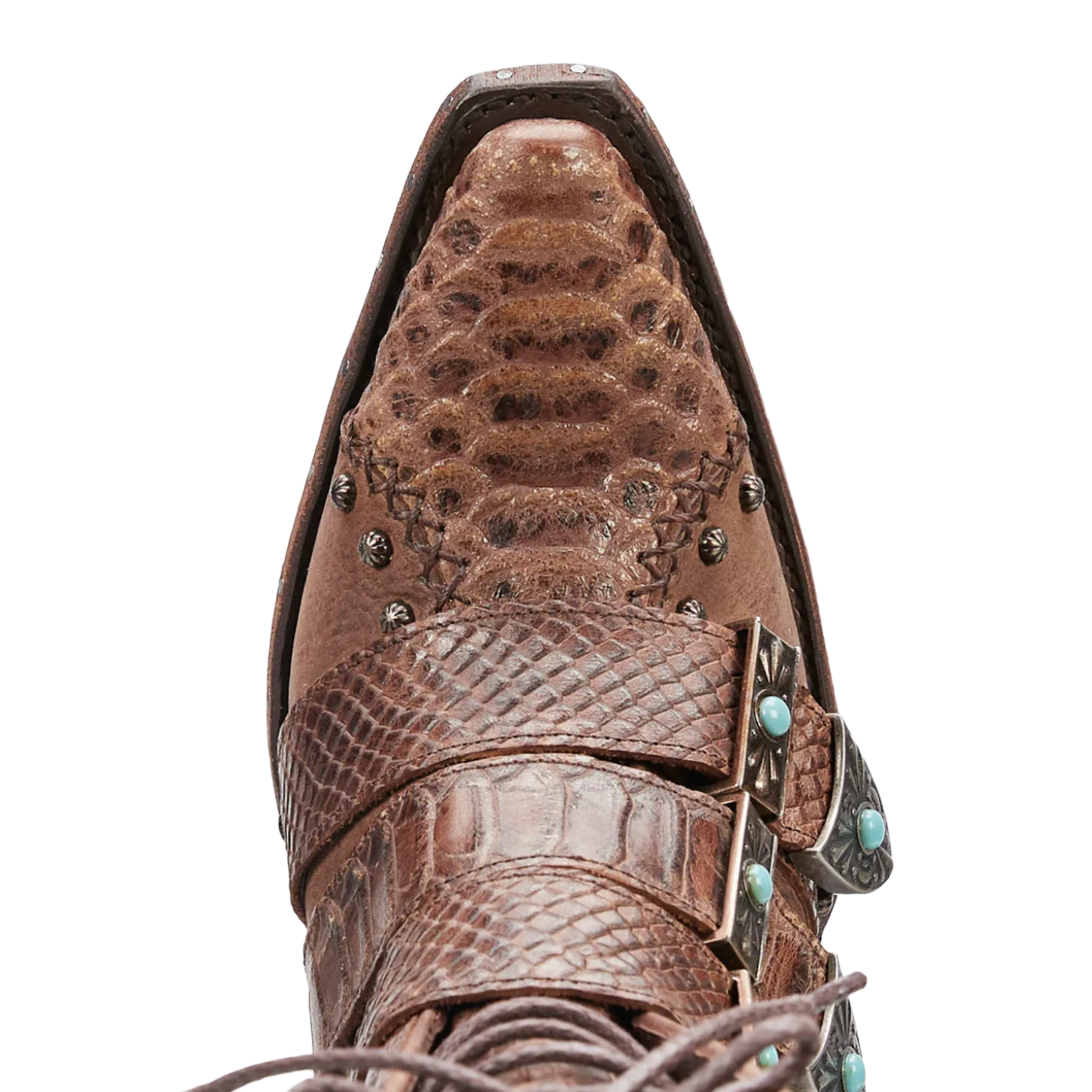 Lane Boots Ladies Showdown Brownbelly Brown  Booties LB0489B NULL Boots