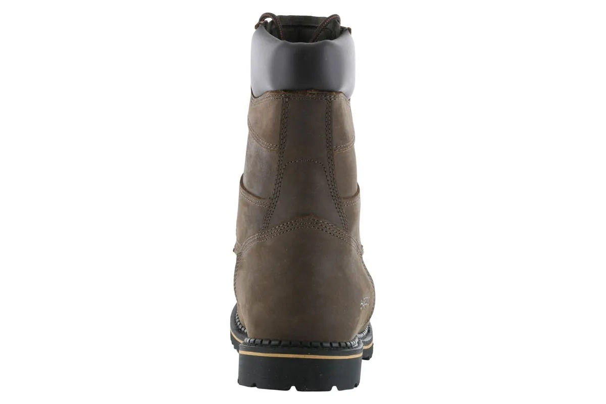 Boots With Fold Laredo Chain 8" Steel Toe Boot