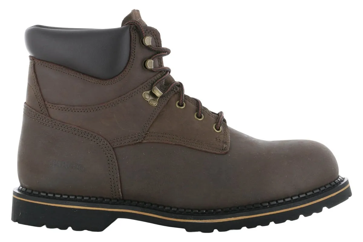Franks Boots Laredo Hub and Tack 6" Steel Toe Boot