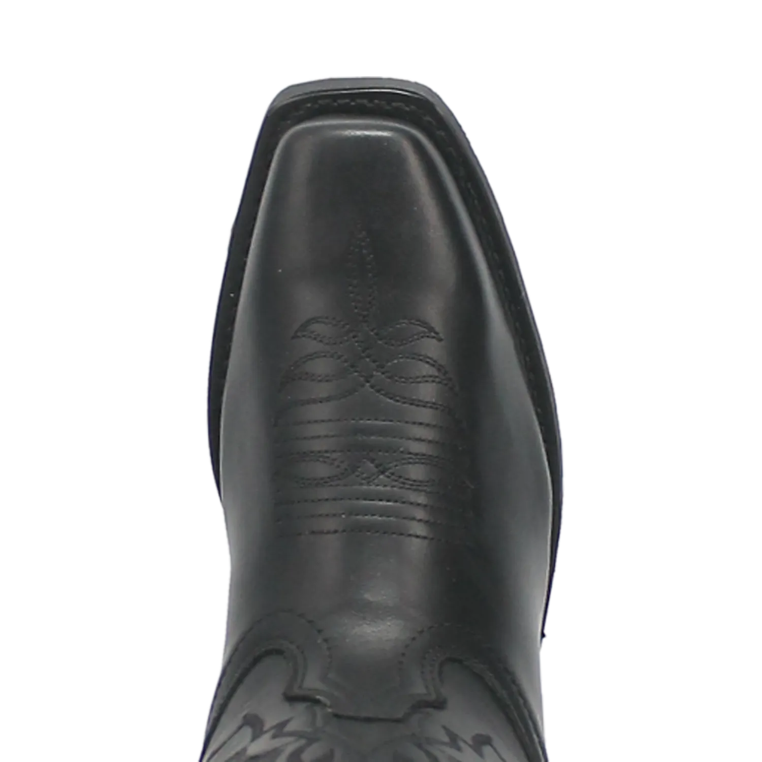 Goth Boots Laredo Ladies Harleigh Square Toe Black Leather Western Boots 51140-BK