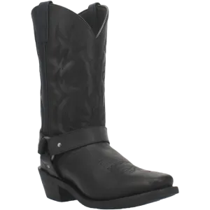 Humpty Dumpty Puss In Boots Laredo Men's 12" Harness Rider Black Boots 68340
