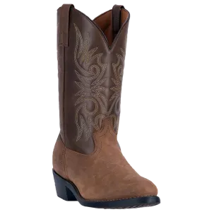 Waterproof Combat Boots Laredo Men's Paris Tan & Brown Round Toe Boots 4242