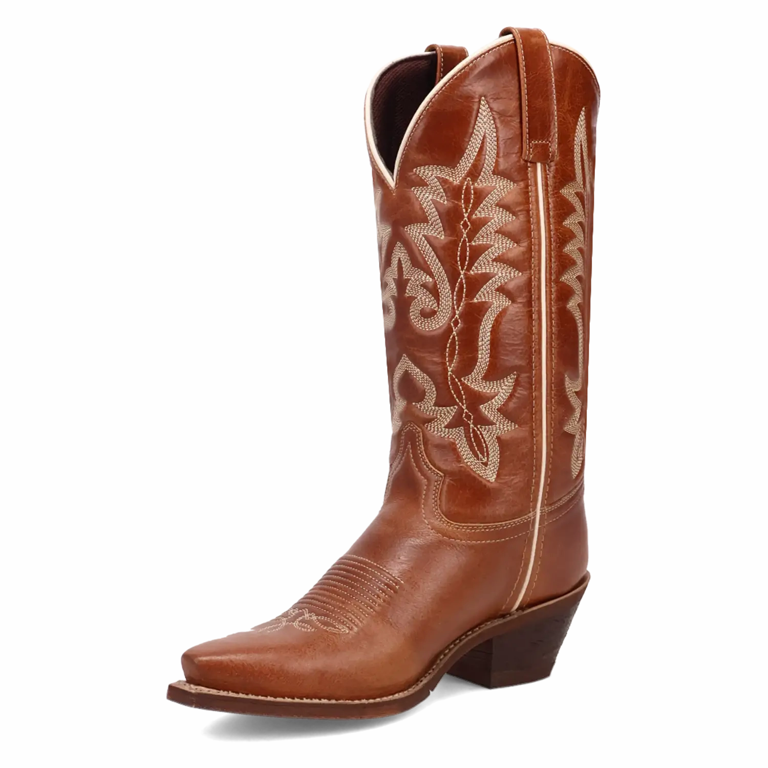 Duck Boots For Women Laredo Ladies Carly Honey Brown Leather Western Boot 20024