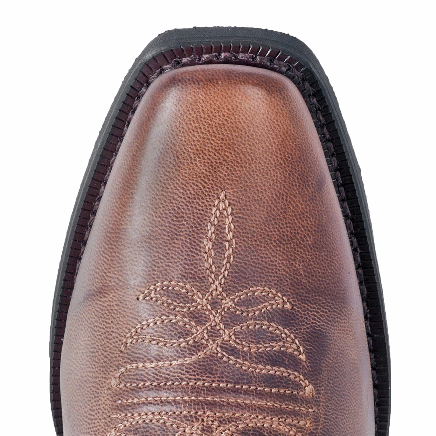 Laredo Ladies Malinda Distressed Tan Square Toe Western Boots 51134 Bootie Wedge Boots