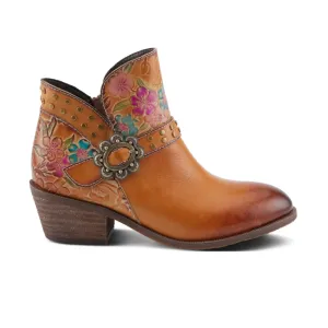 L'Artiste By Spring Step Women's Daintylady - Camel Multi Church Boots