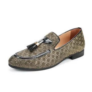 Giorgio Brutini Loafers West Louis Elegant Braid Leather Loafers