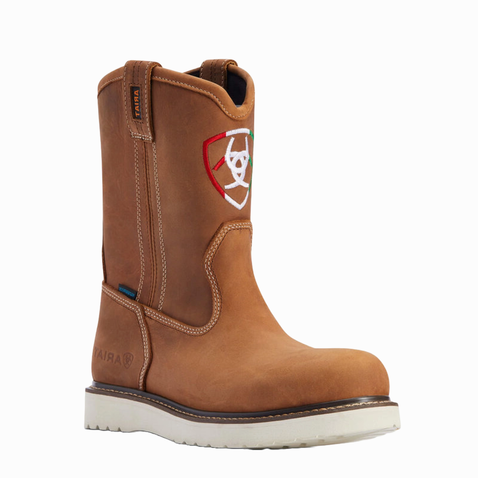 Football Football Boots Ariat Men's Rebar Wedge Orgullo  Round Toe Work Boots 10042497