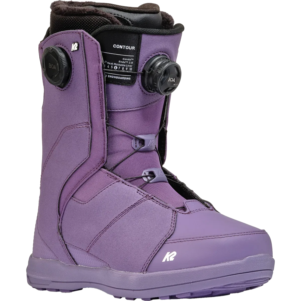 Women's Contour Brown Calf Boots