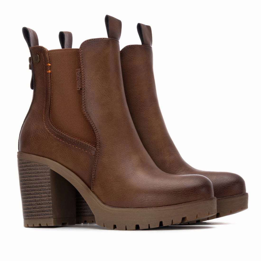 Schnees Boots Women's Heeled Chelsea Booties Refresh Collection By XTI