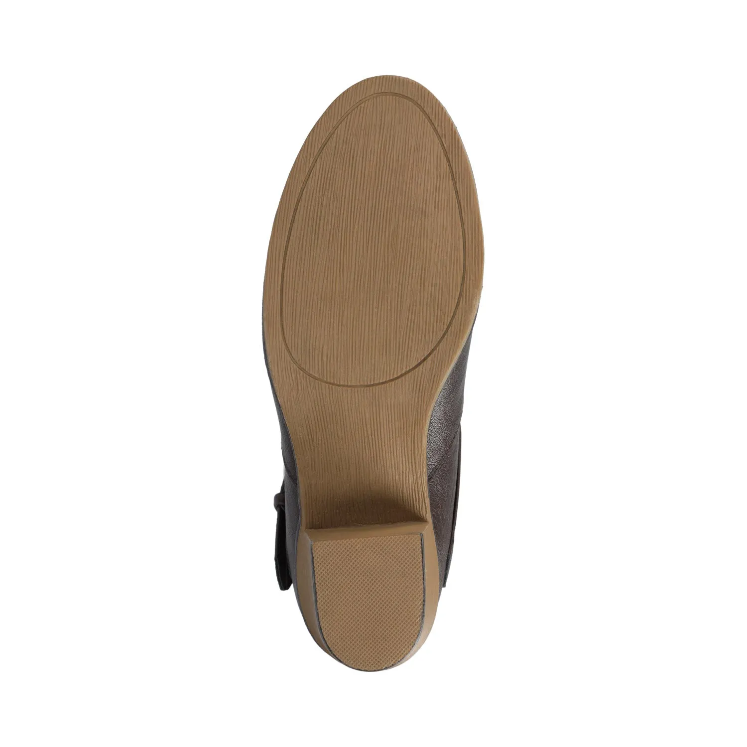 Boots Knee High Low Heel LATE KNEE-HIGH BOOTS IN WIDE CALF