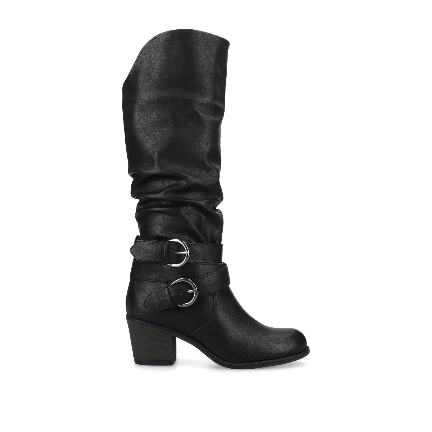 LATE KNEE-HIGH BOOTS IN WIDE CALF Rain Rubber Boots