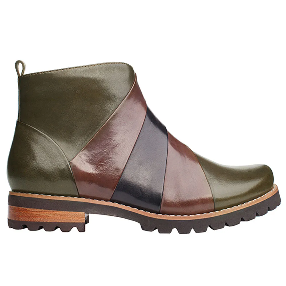 Jeans Boots With The Fur Layla-04 Low Booties