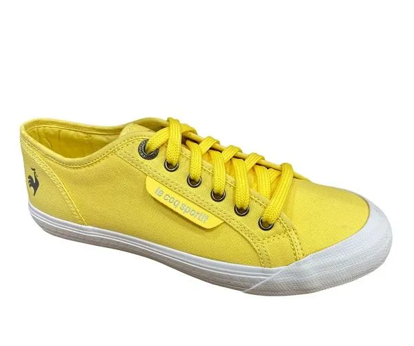Ballroom Dance Sneakers Le Coq Sportif scarpa sneakers in tela da adulti Deauville Plus 1411204 giallo