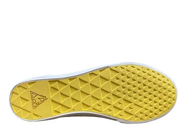 Le Coq Sportif scarpa sneakers in tela da adulti Deauville Plus 1411204 giallo Sneakers To Wear With Suits