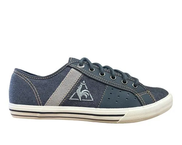Awesome Sneakers Le Coq Sportif scarpa sneakers in tela e pelle da uomo Saint Malo 2 1411285 grigio scuro