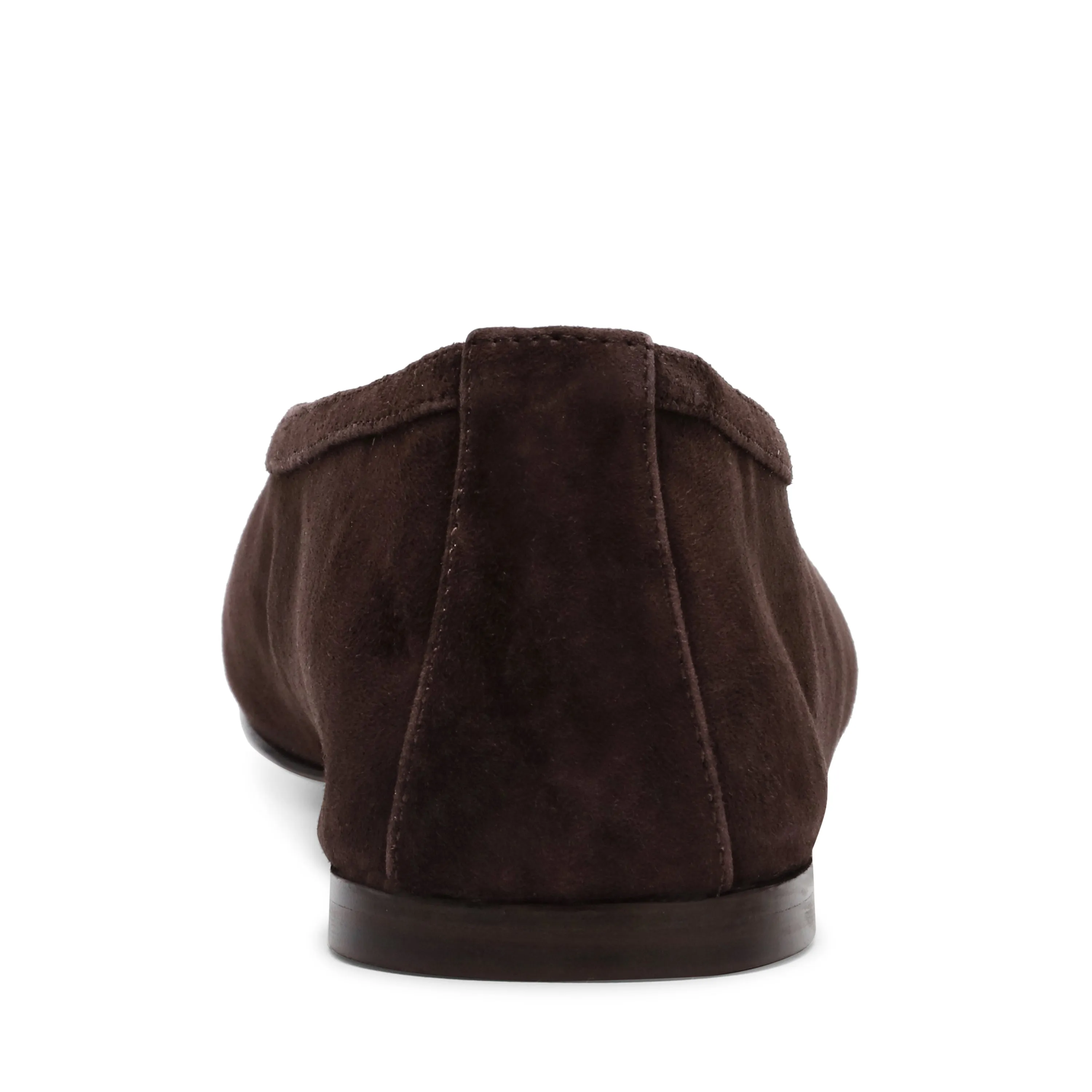 Leni Flat Shoe BROWN SUEDE Flat Tire Running Shoes