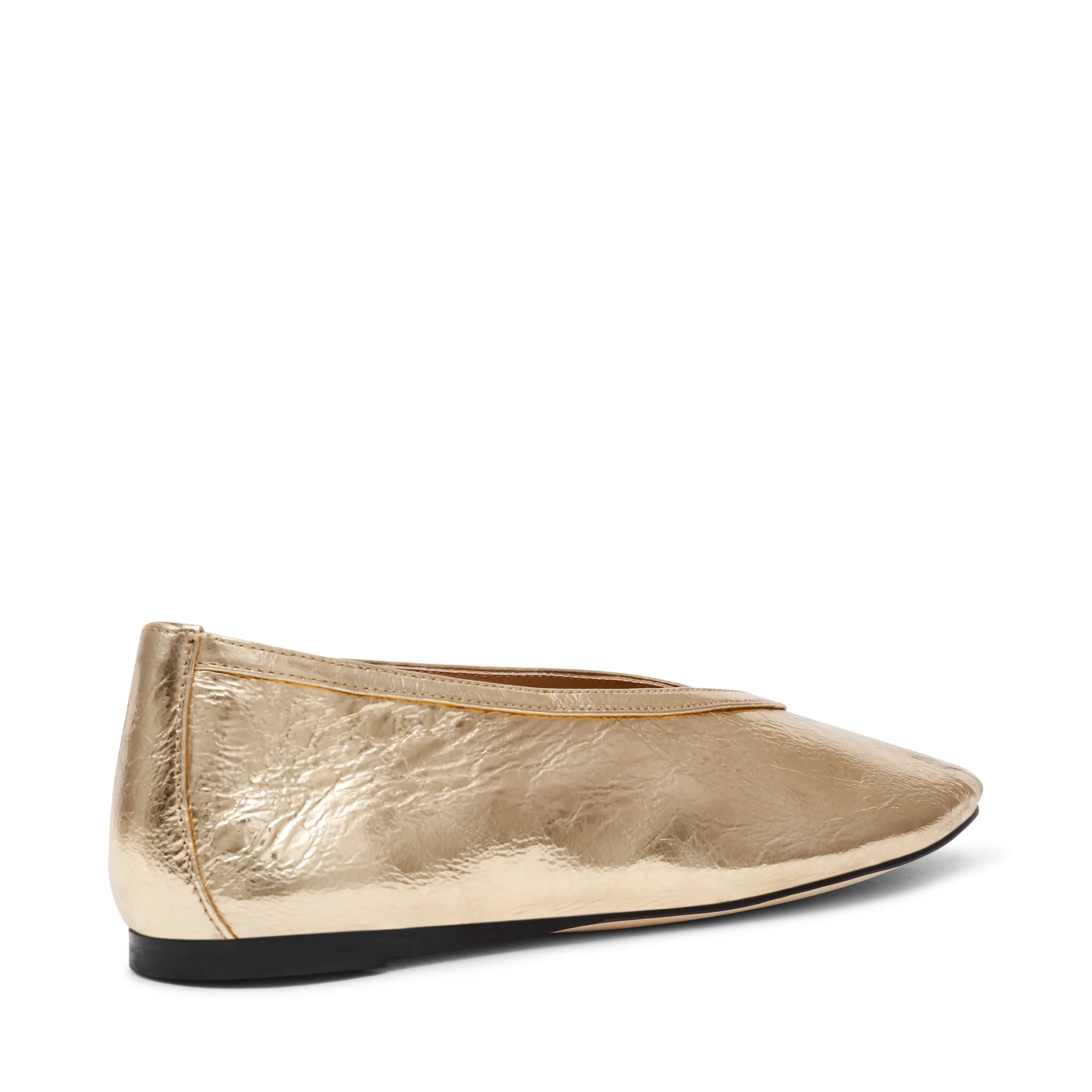 Leni Flat Shoe GOLD LEATHER Shoes