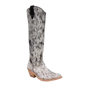 Flat Knee High Boots Liberty Black Ladies Pelo Granizo Blaco Cafe Round Toe Boots LB-7129142A