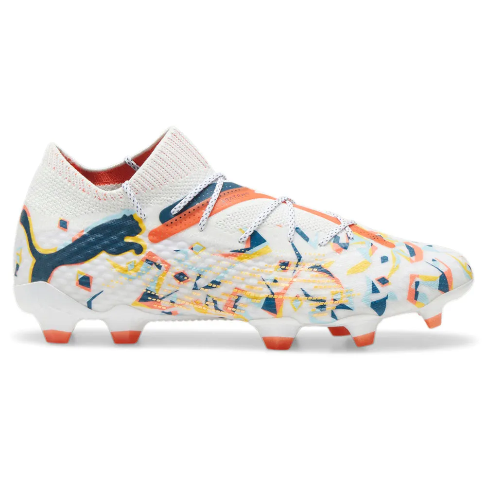 Future 7 Ultimate Creativity Fg/Ag Soccer Cleats Grey And Pink