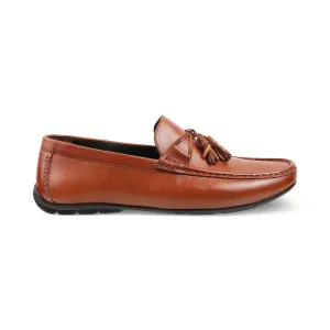 The Totie Tan Men's Leather Driving Loafers Tresmode Macys Loafers