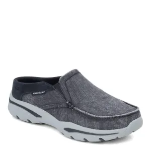 Relaxed Fit: Creston - Backlot Black Skecher Slip On Shoes